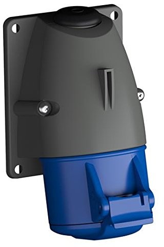 ABB Stotz S & J naścienne gniazdo wtykowe 216rs6 3 X 16 A gniazdo CEE 7392696930987 216RS6