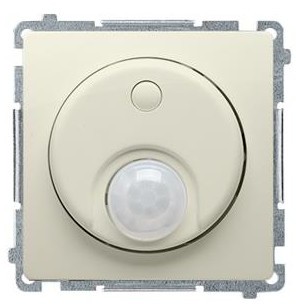 Kontakt Kontakt_Simon Łącznik z czujnikiem ruchu z przekaźnikiem z zabezpieczeniem (moduł) 8(2) A. 230V beż Wymagana instalacja 3-przewodowa BMCR11P.01/12