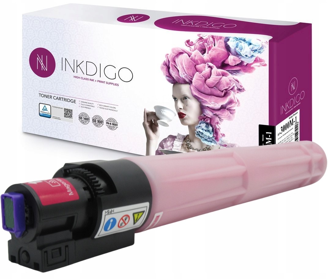 Toner Inkdigo do drukarek Ricoh Mp C2000 C3000 Mag