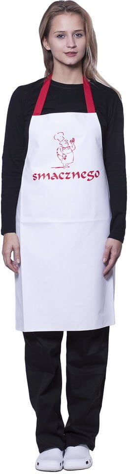 Aj Group Fartuch wodood. wz.107 z nadrukiem Smacznego