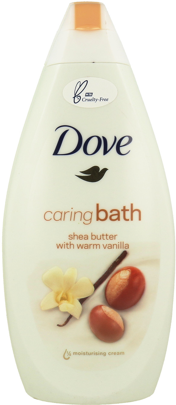 Dove Caring Bath Kremowy Żel Pod Prysznic Shea Butter With Warm Vanilla 450ml