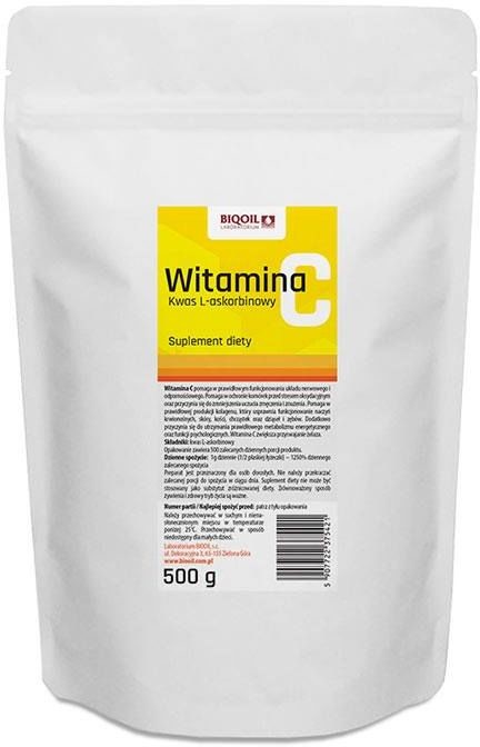 Witamina C (kwas L-askorbinowy) 500 g