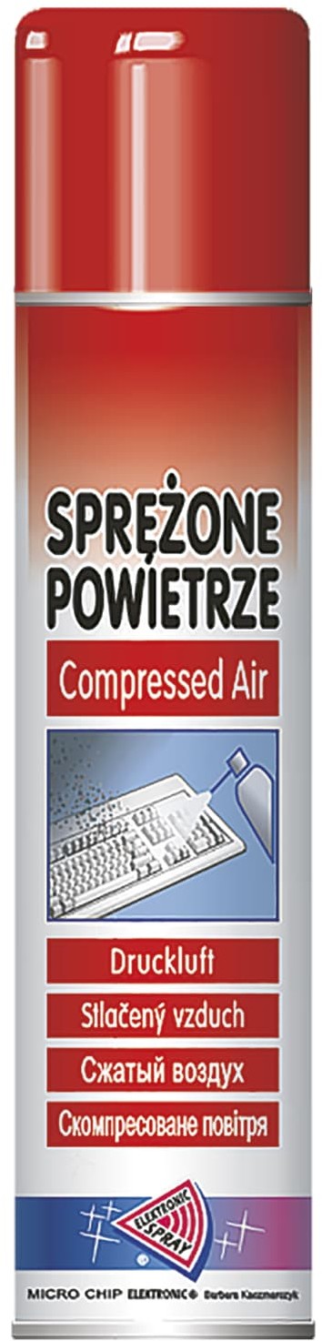 ART Micro chip Sprężone powietrze 600ml.-palne MICROCHIP 017 LEC-CHE0106-600P