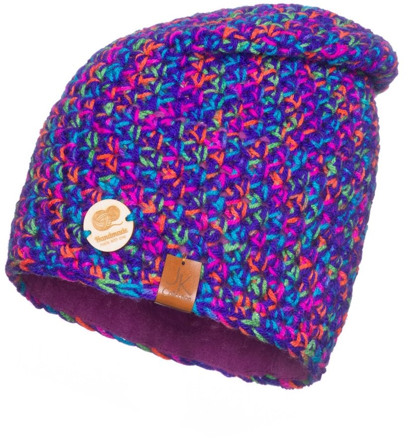 Podhale Regionals Ciepła czapka ocieplana polarem handmade Unisex