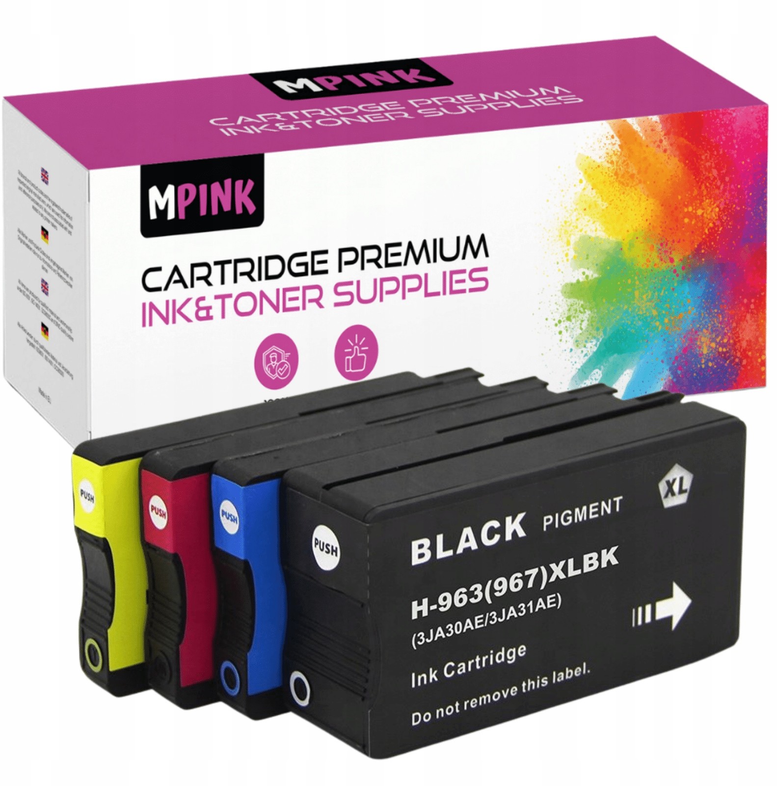 4 Tusze do Hp 963XL OfficeJet Pro 9022 9023 9025