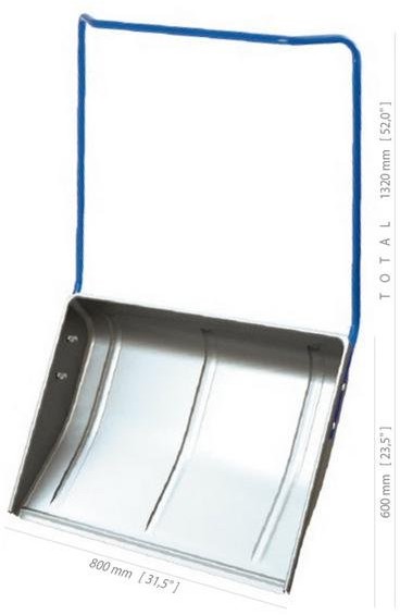 Prosperplast Łopata podwójna ILZM80, 80x60x132 cm