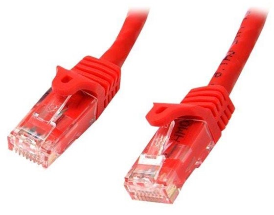 StarTech 1 m RED CAT6 PATCH CABLE - N6PATC1MRD