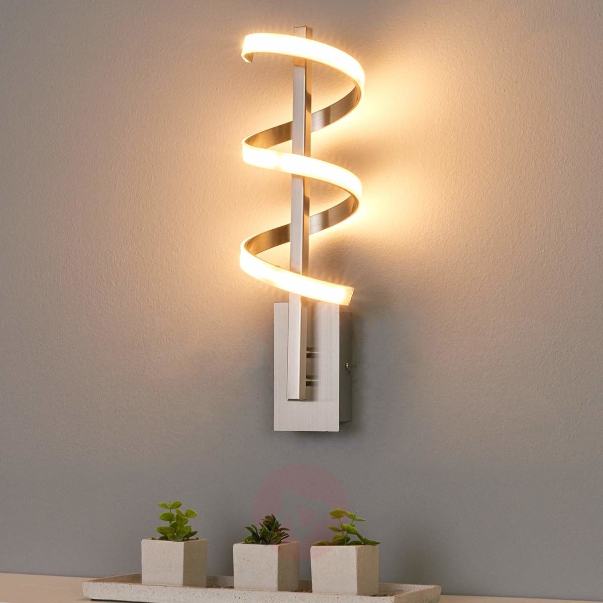 Lampenwelt Obracana lampa ścienna LED Pierre