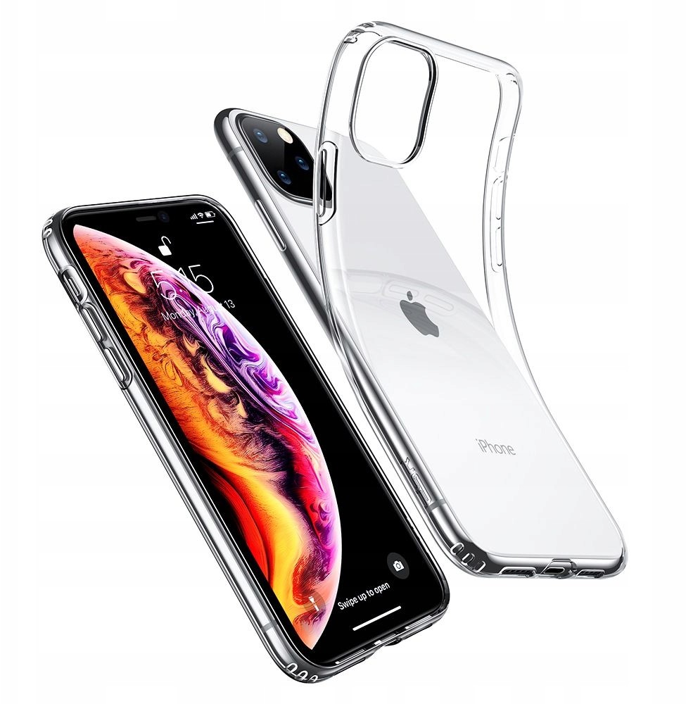 Etui Slim Case Clear do Iphone 11 + Szkło 9H