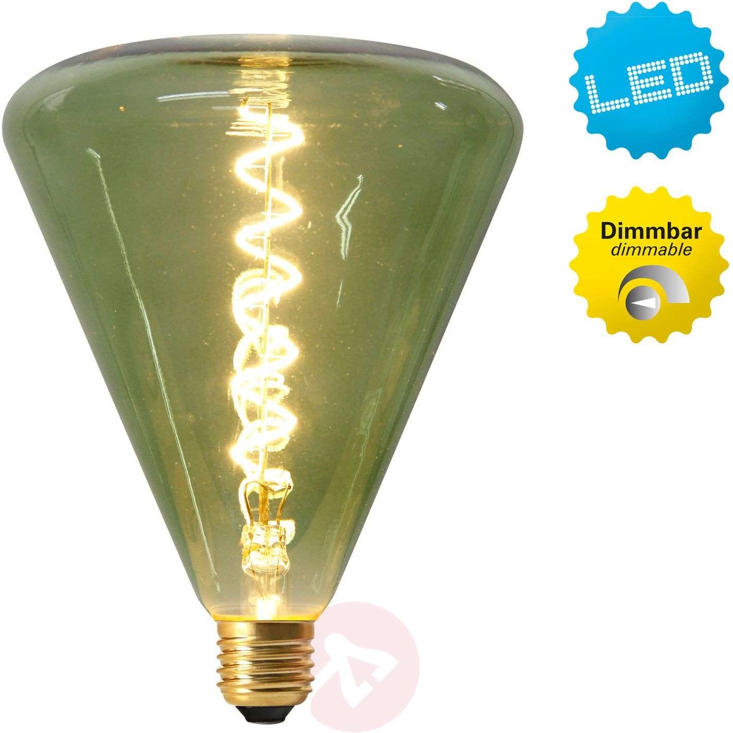 Näve Żarówka LED Dilly E27 4W 2 200 K zielona barwa