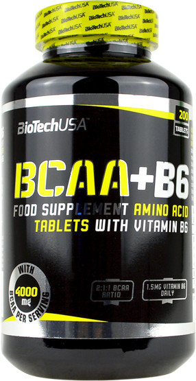 BioTech USA USA BCAA + B6 200 tabs
