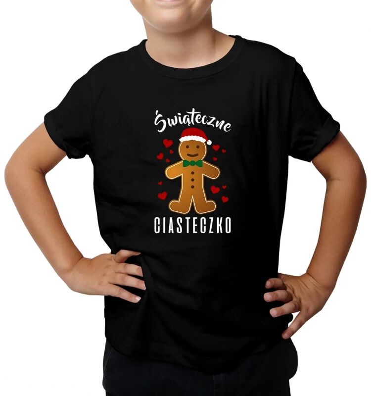 Koszulkowy Świąteczne ciasteczko - koszulka dziecięca z nadrukiem 12340