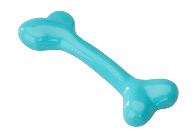 EBI Kość miętowa Rubber Bone z gumy niebieska [rozmiar L] 20,25cm PEBI010