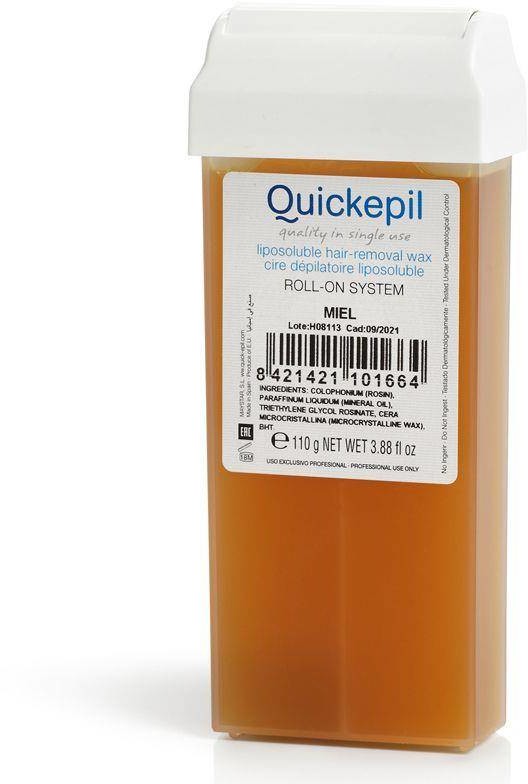 QUICKEPIL Quickepil wosk do depilacji rolka mel natural 110g P115406