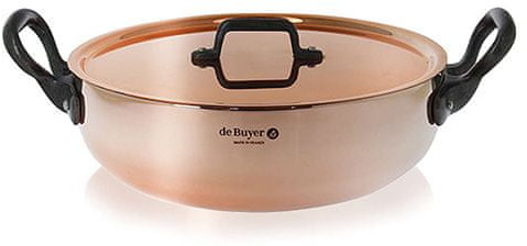 de Buyer 6332.28 PRIMA MATERA Kubek miedziany z pokrywką 6332.28 PRIMA MATERA Kubek miedziany z pokrywką