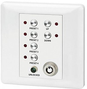 Monacor DRM-882WP Naścienny panel sterujący do matrycy cyfrowej DRM-882LAN DRM-882WP