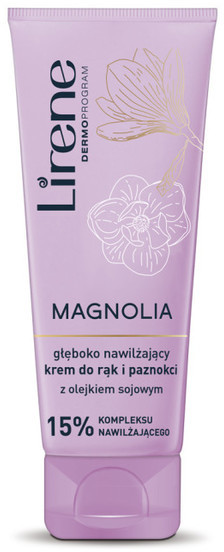 Lirene Lirene Magnolia Wygładzający olejkowy krem do rąk i paznokci 75ml