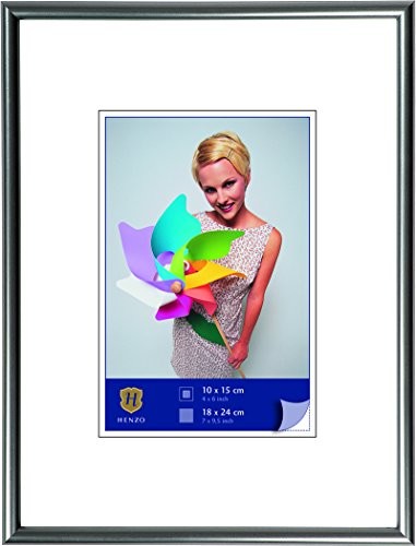 Henzo 8053318 Napoli ramka na zdjęcia, plastik, nierdzewna, 20 x 30 x 2 cm 8053318