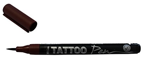 KREUL kreul 62106  hobby Line Tattoo Pen, 0.5  3 MM, Henna 62106