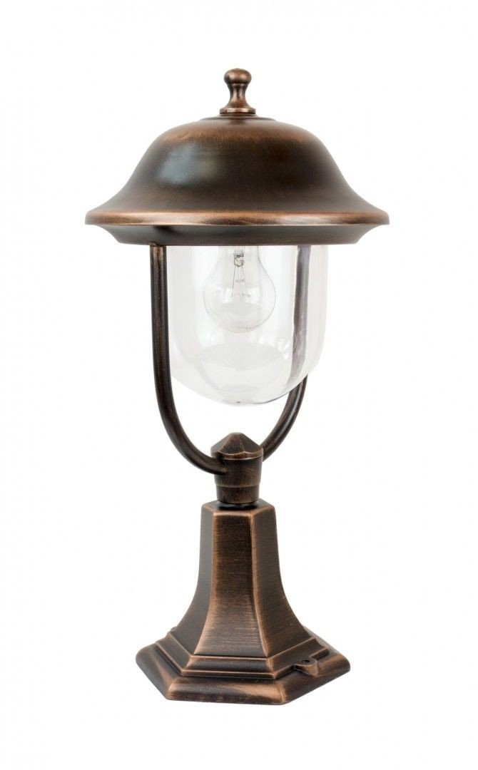 Su-Ma Lampa zewnętrzna stojąca patyna miedź Prince K 4011
