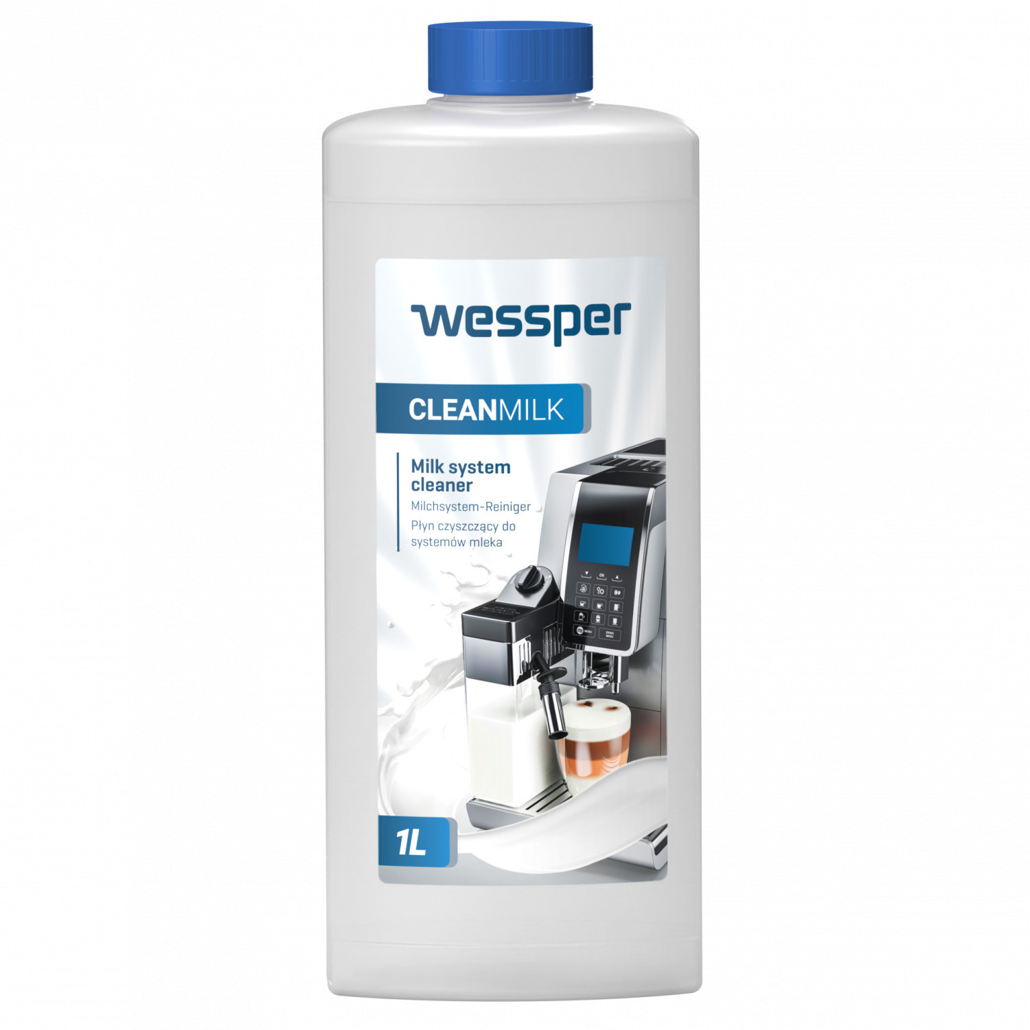 Фото - Універсальний мийний засіб Wessper Środek do czyszczenia systemu mleka Clean Milk 1000ml 