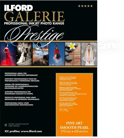 ILFORD Galerie Prestige FineArt Smooth Pearl 10x15 270 g 2002766