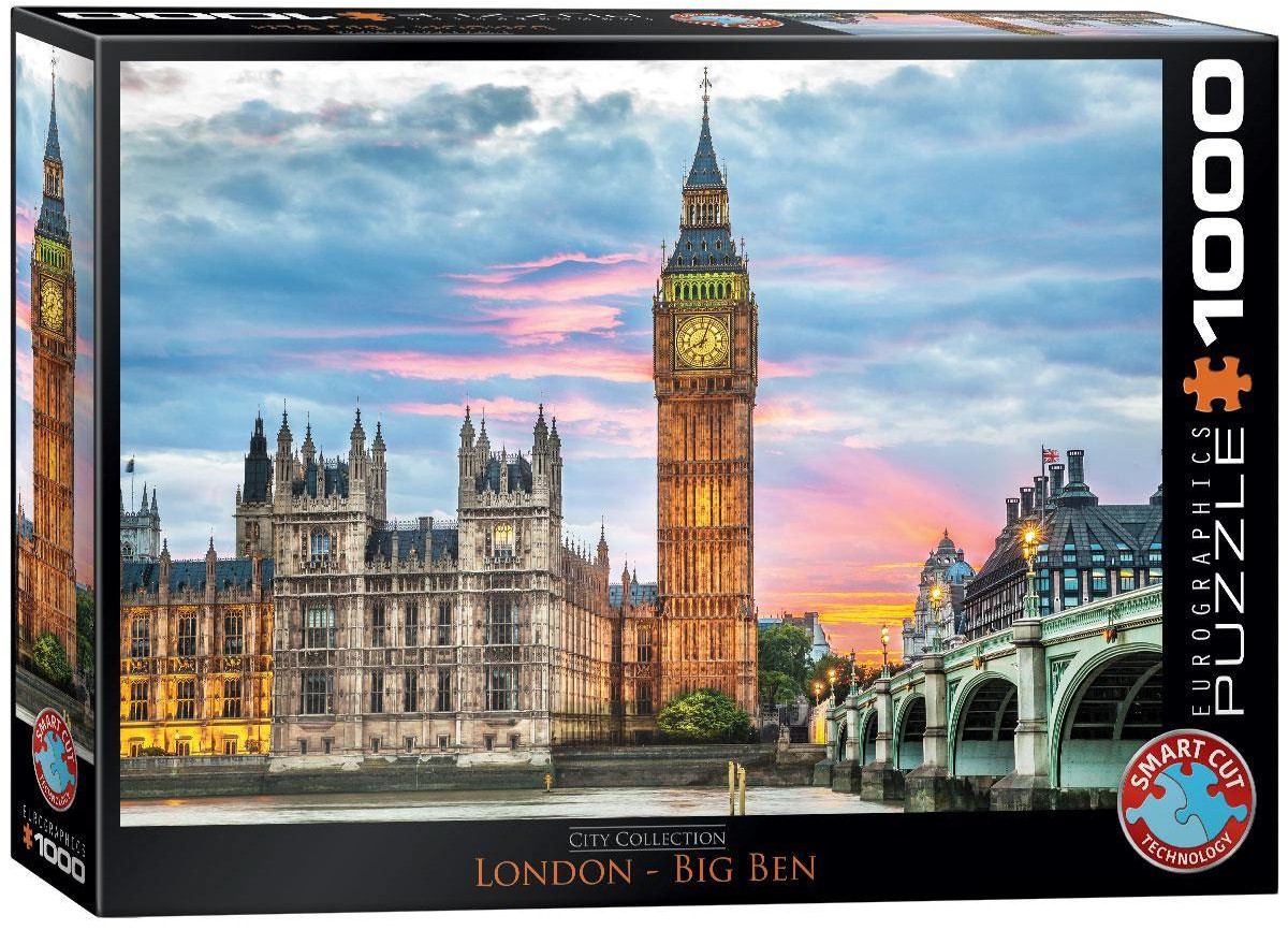 Eurographics Puzzle 1000 London Big Ben 6000-0764 -