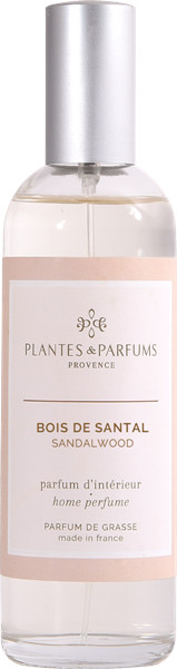 PLANTES&PARFUMS PROVENCE Odświeżacz powietrza perfumowany - Sandalwood - Drzewo Sandałowe - 100ml 070631