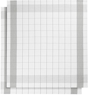 De Witte Lietaer De Witte lietaer 200064 2er Pack ściereczka do naczyń len/bawełna, niebieska, 68 x 68 cm 200064