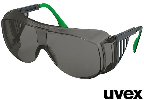 Uvex UX-OO-WELD [BZ3] - okulary spawalnicze, szary poliwęglan z powłoką Infradur, 4-stopniowa regulacja dł. zauszników.