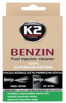 K2 BENZIN 50 ml - preparat do czyszczenia wtryskiwaczy w silnikach benzynowych T