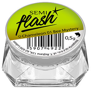 Semilac SemiFlash - Efekt kameleona Chameleon Bee Mystery 01 59074922