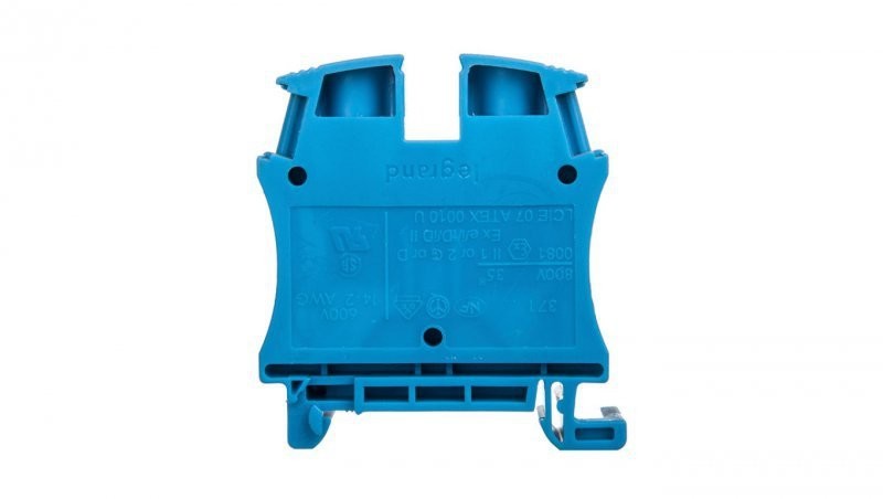 Legrand Złączka szynowa 2-przewodowa 35mm2 niebieska 037105 037105