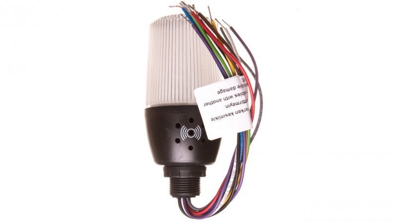 emas elektroteknik Wielofunkcyjna kolumna sygnalizacyjna LED z buzzerem 55mm 24V AC/DC IP65 T0-IF5M024ZM05 T0-IF5M024ZM05