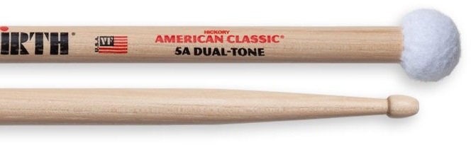 Vic Firth 5 A pałeczki do perkusji (amerykański drewna hickory, dwóch różnych szyjek) VF5ADT