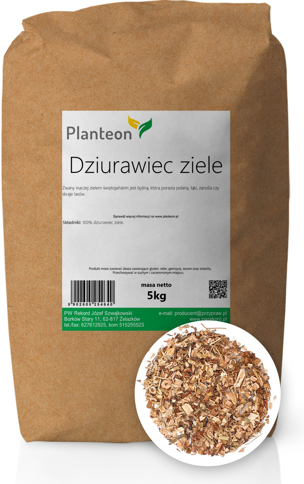 Planteon Dziurawiec ziele 5kg 2-0415-01-6
