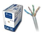 A-LAN UTP drut 4x2 kat 5e 305m PVC (KIU5PVC305)