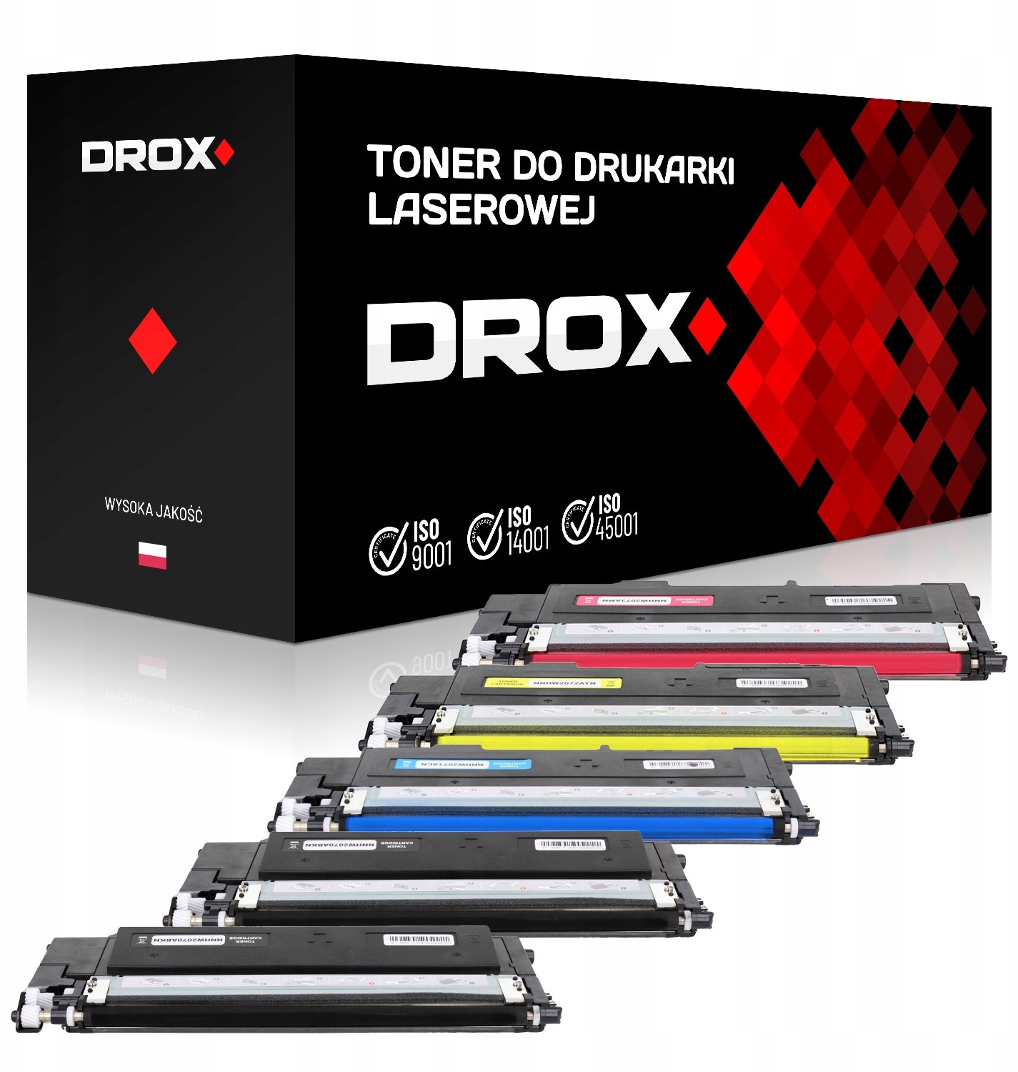 5x toner 117a W2070a do Hp 150a 150nw 178nw 179fnw