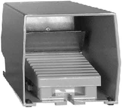 Schneider Electric xpem310 xpem Metal Switch pedałów prostą okładka, bez mechanizm z funkcją wystrzeleniu, niebieska, 1 NC + 1 na XPEM310
