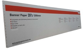 OKI Papier Banner Paper 297x1200 09004581