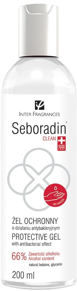 Clean Seboradin Seboradin Antibacterial gel 200 ml
