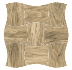 TUBĄDZIN TUBĄDZIN Royal Place Wood Mozaika ścienna 293x293 mm ROYAL PLACE Wood Mozaika ścienna w rozmiarze 293x293 mm