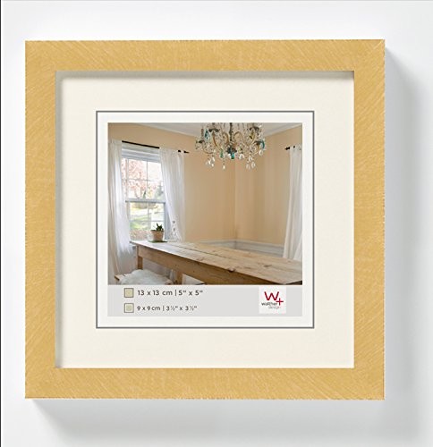 Walther bp015 a Peppers drewnianą ramą, złoto, 13 x 13 cm BP313G