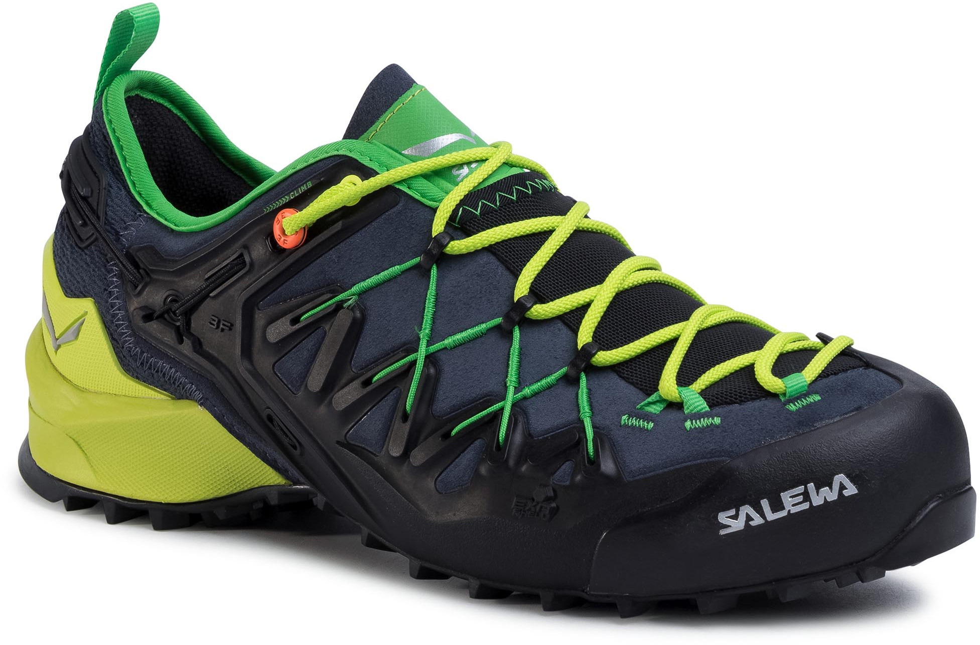 Salewa Trekkingi Ms Wildfire Edge 61346-3840 Ombre Blue/Fluo Yellow