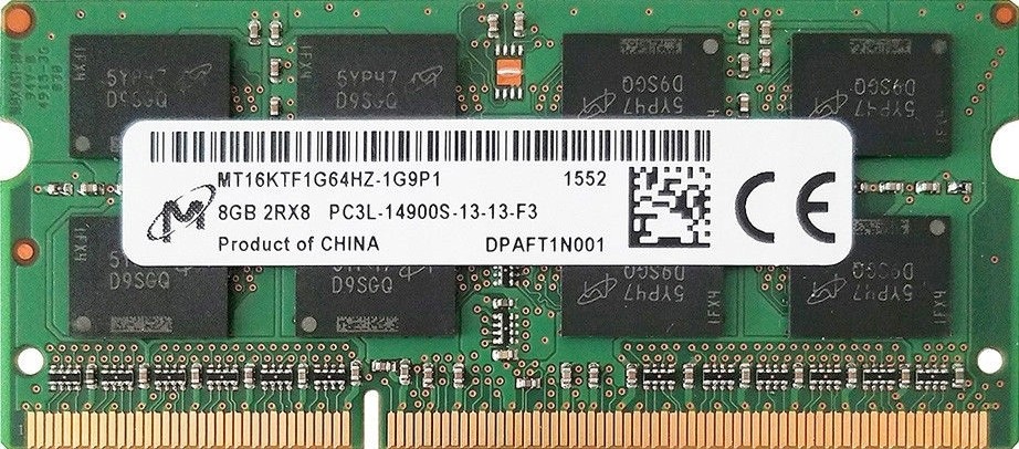 8GB MT16KTF1G64HZ-1G9P1