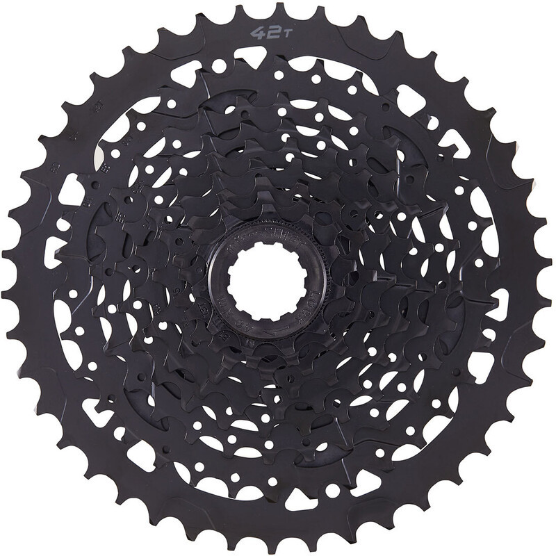 microSHIFT microSHIFT Advent Cassette 9-speed 11-42T Steel, czarny 11-42T 2022 Kasety MS-CAS-0012|1|unis