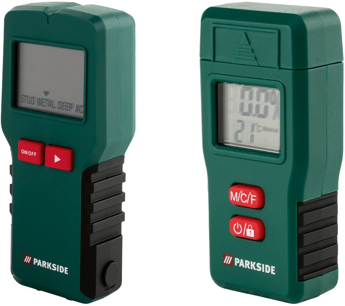 PARKSIDE PARKSIDE Wielofunkcyjny detektor 4 w 1 lub mierni