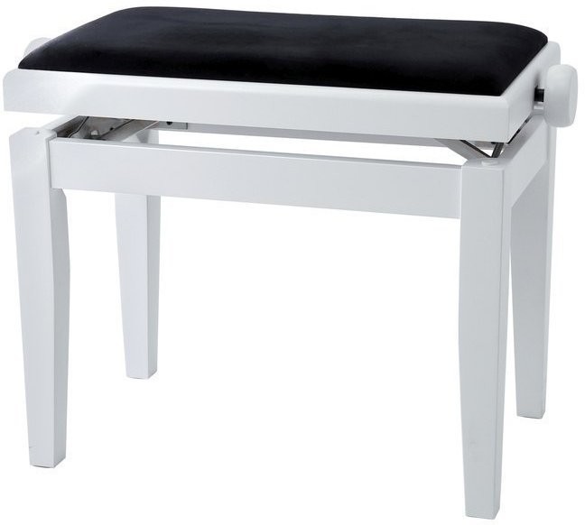 Gewa 130020 Piano Bench Deluxe White Matt
