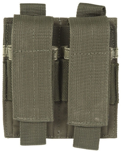 Mil-Tec Ładownica na 2 magazynki pistoletowe - olive (13495501) 13495501