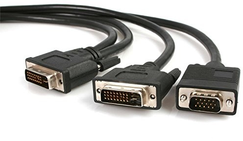 StarTech DVIVGAYMM6 DVI-I DVI-D i HD15 VGA Splitter Cable 1,8 m DVIVGAYMM6